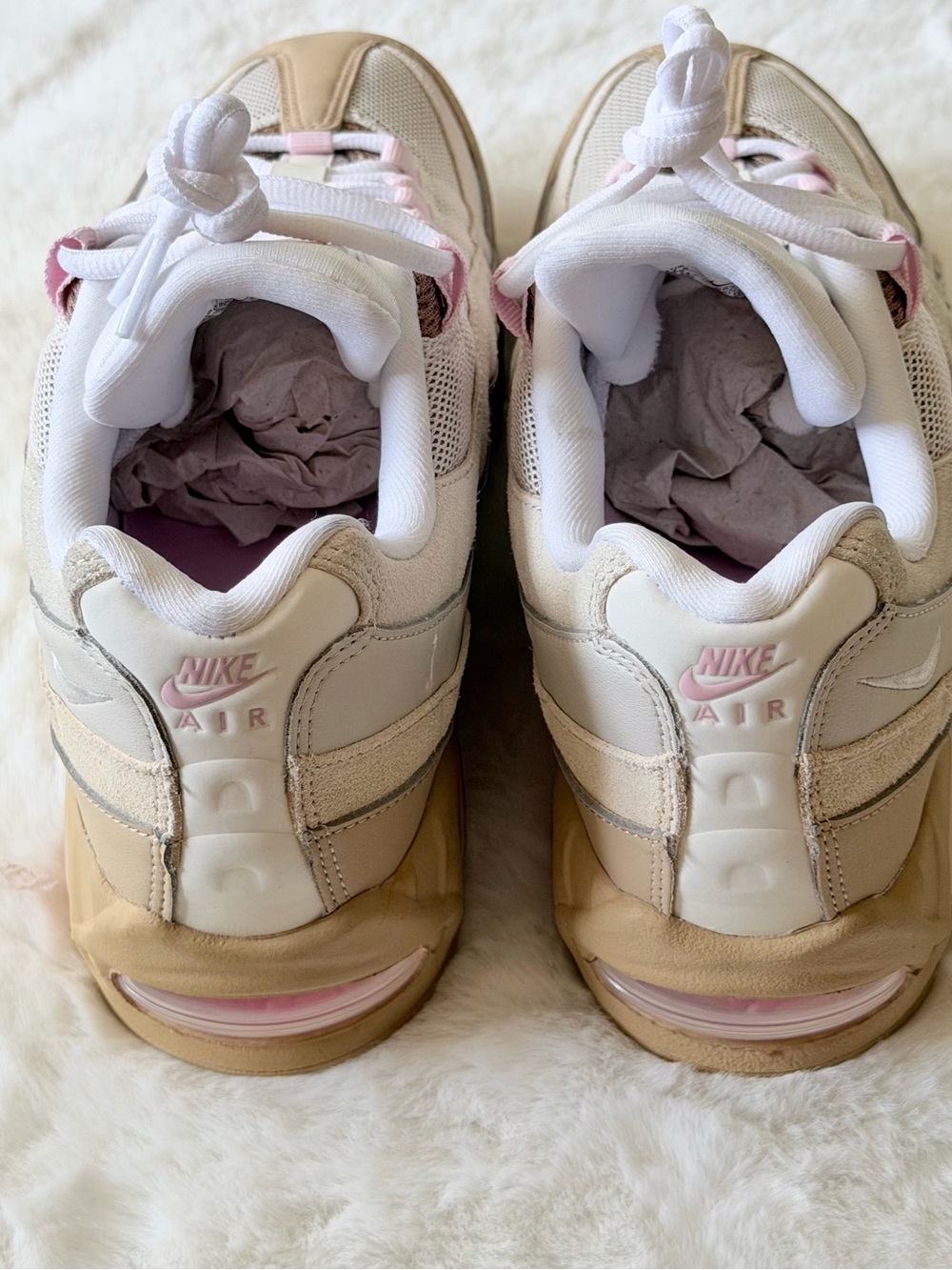 Nike Air Max 95 Big Bubble Sneakers in beige and pink-neutral - Picture 5 of 7